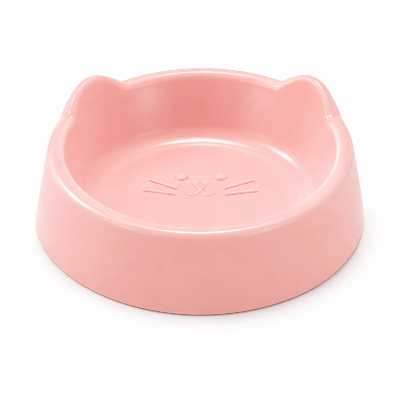 Cat Ear Design Food Bowl, Cute Cat Feeding Dish for Pets, Dog Water Bowl for Small Animals, Single Pet Bowl