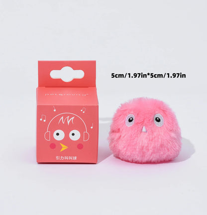 1/3Pcs Interactive Ball Smart Cat Dog Toys Plush Electric Catnip Training Toy Kitten Touch Sounding Pet Product Squeak Toy Ball