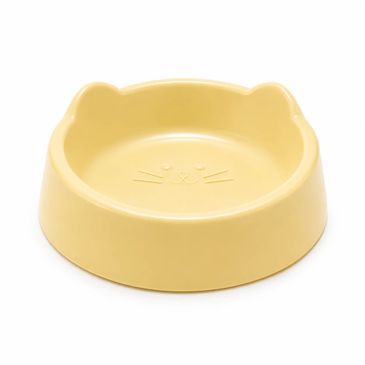 Cat Ear Design Food Bowl, Cute Cat Feeding Dish for Pets, Dog Water Bowl for Small Animals, Single Pet Bowl