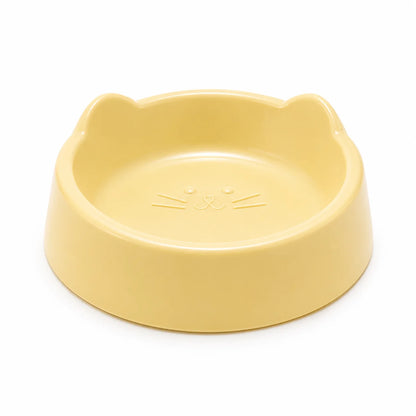 Cat Ear Design Food Bowl, Cute Cat Feeding Dish for Pets, Dog Water Bowl for Small Animals, Single Pet Bowl
