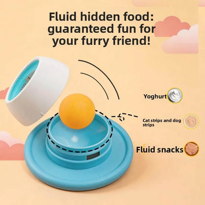 Dog toy with hidden treats, slow-feeding bowl, licking fun, educational,interactive, self-entertaining,boredom-relieving cat toy