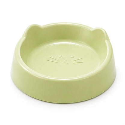 Cat Ear Design Food Bowl, Cute Cat Feeding Dish for Pets, Dog Water Bowl for Small Animals, Single Pet Bowl
